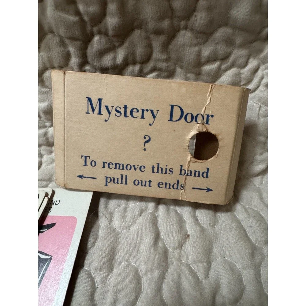 Vintage 1965 Milton Bradley Mystery Date Replacement Parts - Cards Pawns